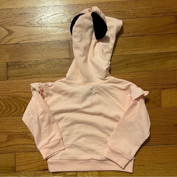 Disney Baby | Pink Minnie Mouse Hooded Sweatsuit | 12 mo - Picture 3 of 9